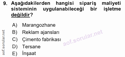 Soru 9