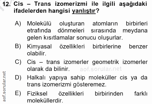 Soru 12