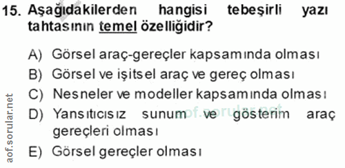 Soru 15