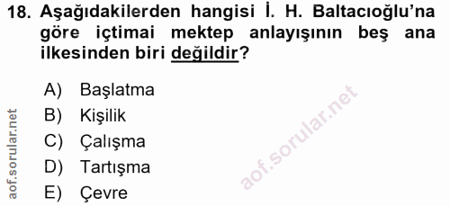 Soru 18