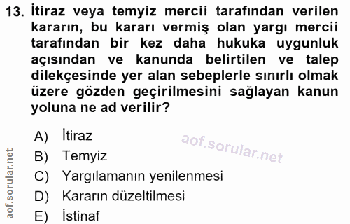 Soru 13