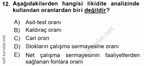 Soru 12