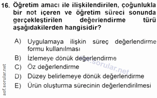 Soru 16