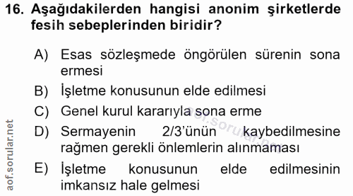 Soru 16