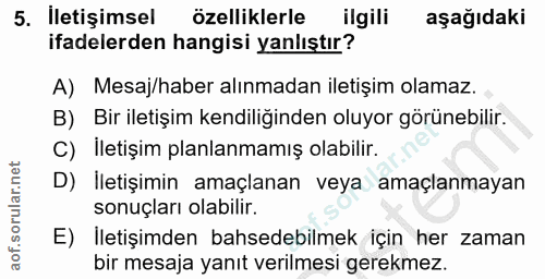 Soru 5
