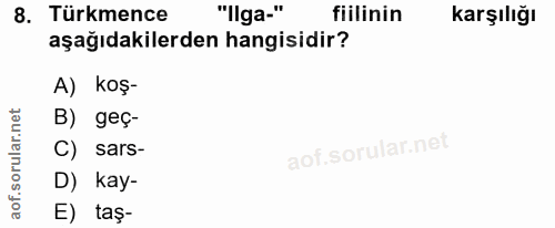 Soru 8