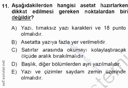 Soru 11