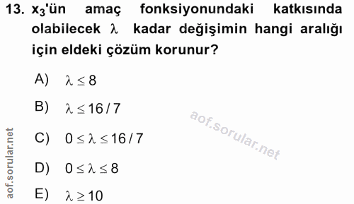 Soru 13