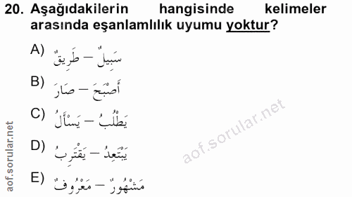 Soru 20