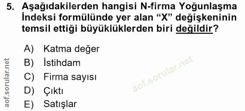 Soru 5