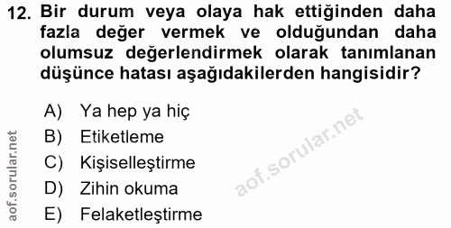 Soru 12
