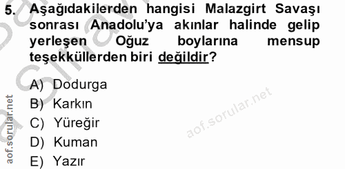 Soru 5