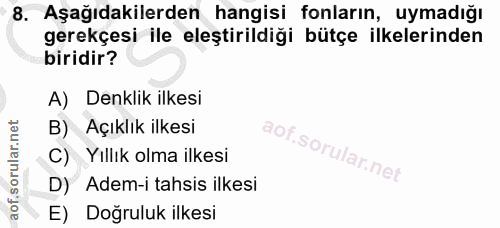 Soru 8