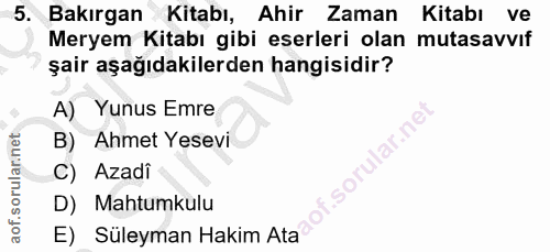 Soru 5