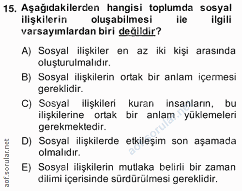 Soru 15