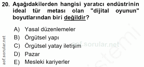 Soru 20