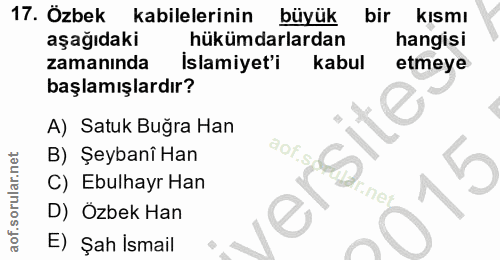 Soru 17