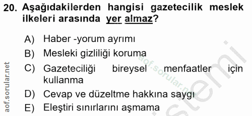 Soru 20