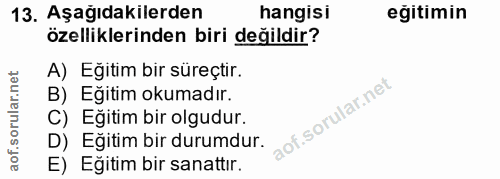 Soru 13
