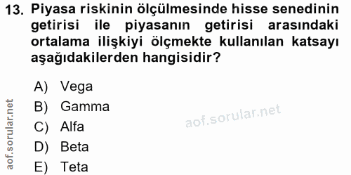 Soru 13