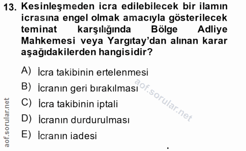 Soru 13