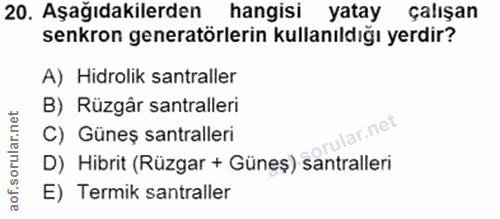 Soru 20