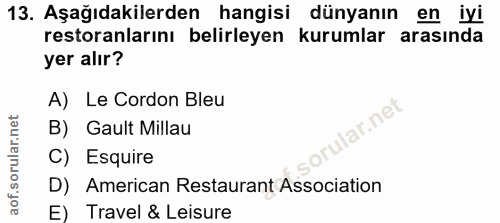 Soru 13