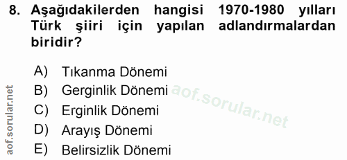 Soru 8