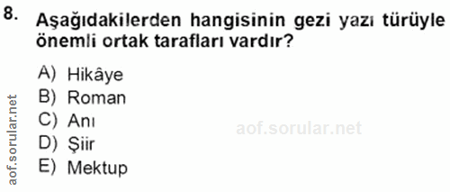 Soru 8
