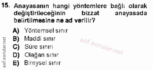 Soru 15