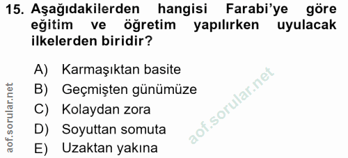 Soru 15