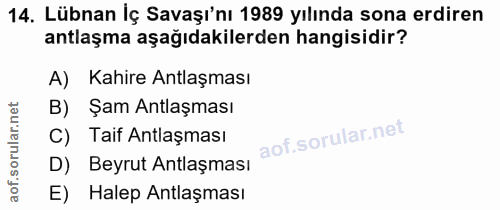 Soru 14