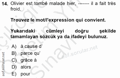 Soru 14