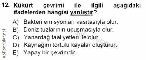 Soru 12