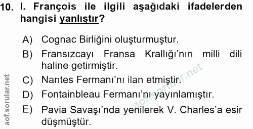 Soru 10