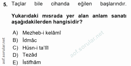 Soru 5