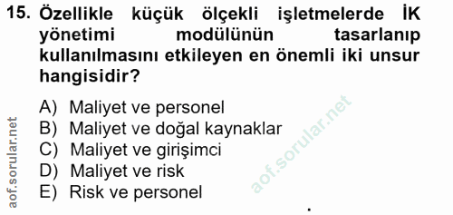 Soru 15