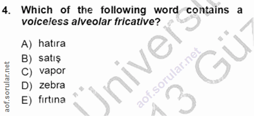 Soru 4
