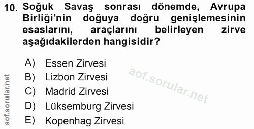 Soru 10