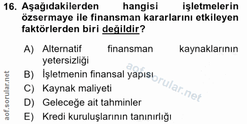 Soru 16