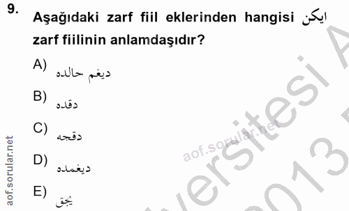 Soru 9