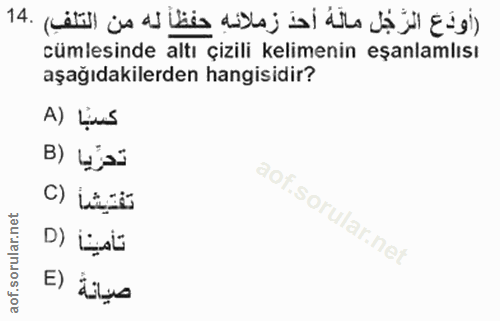 Soru 14