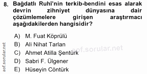 Soru 8