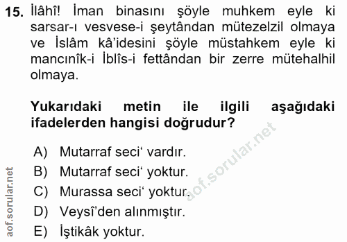 Soru 15