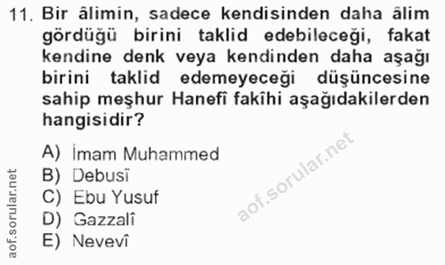 Soru 11