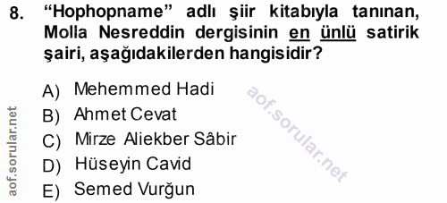 Soru 8
