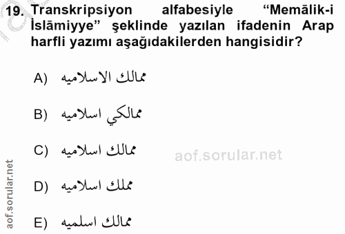 Soru 19