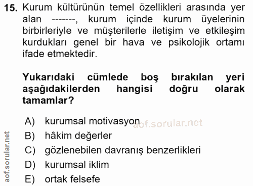 Soru 15
