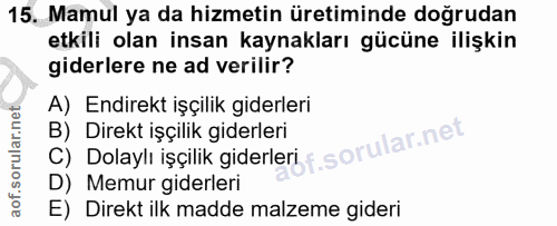 Soru 15