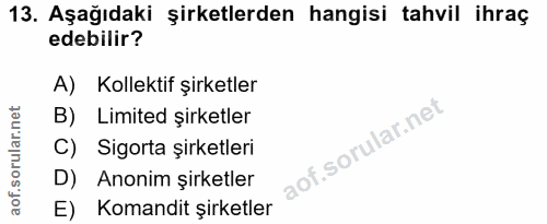 Soru 13